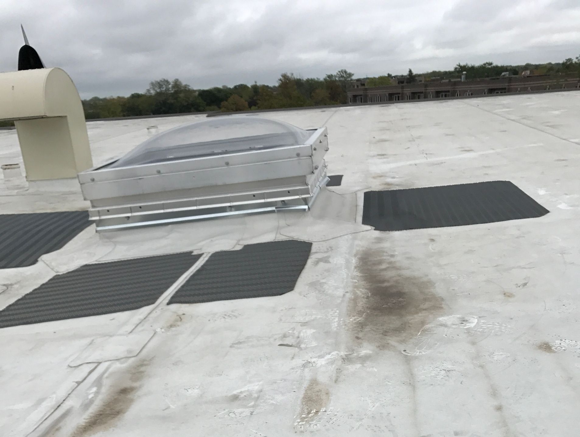 TPO roof membrane, Des Plaines, IL
