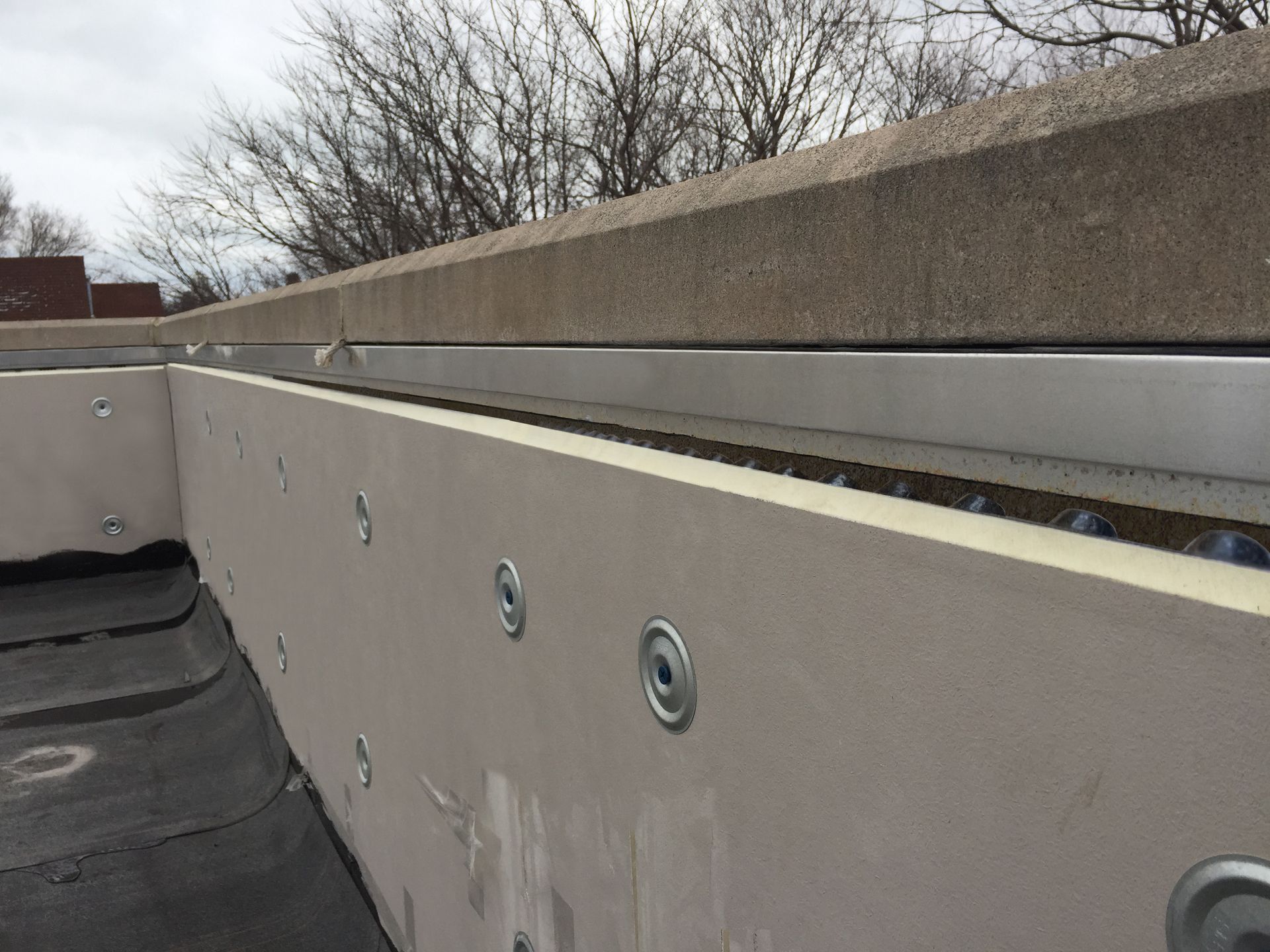 WickRight Roof Vent installed under WickRight Vented Receiver Clip in Wicker Park, Chicago