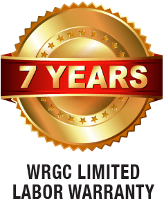 WickRight General Contracting 7 Year Limited Labor Warranty Seal