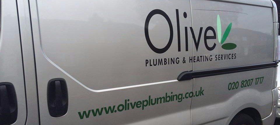 Olive Plumbing and Heating Services Logo