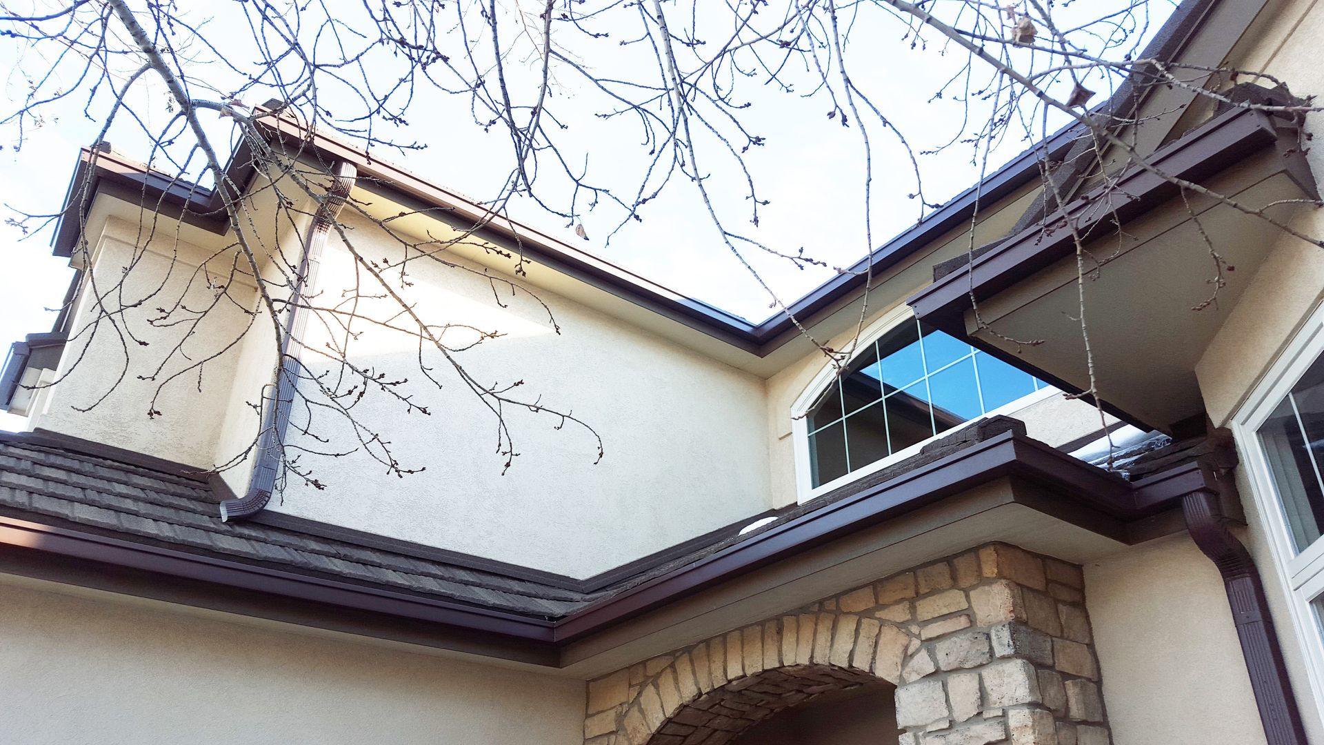 6 Inch Seamless Box Gutters with 3x4 Inch Downspout Superior Colorado