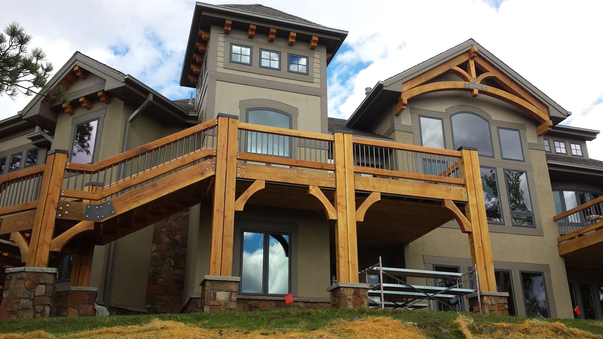 6 Inch Seamless Box Gutters with 4x4 Box Downspout Indian Hills Colorado