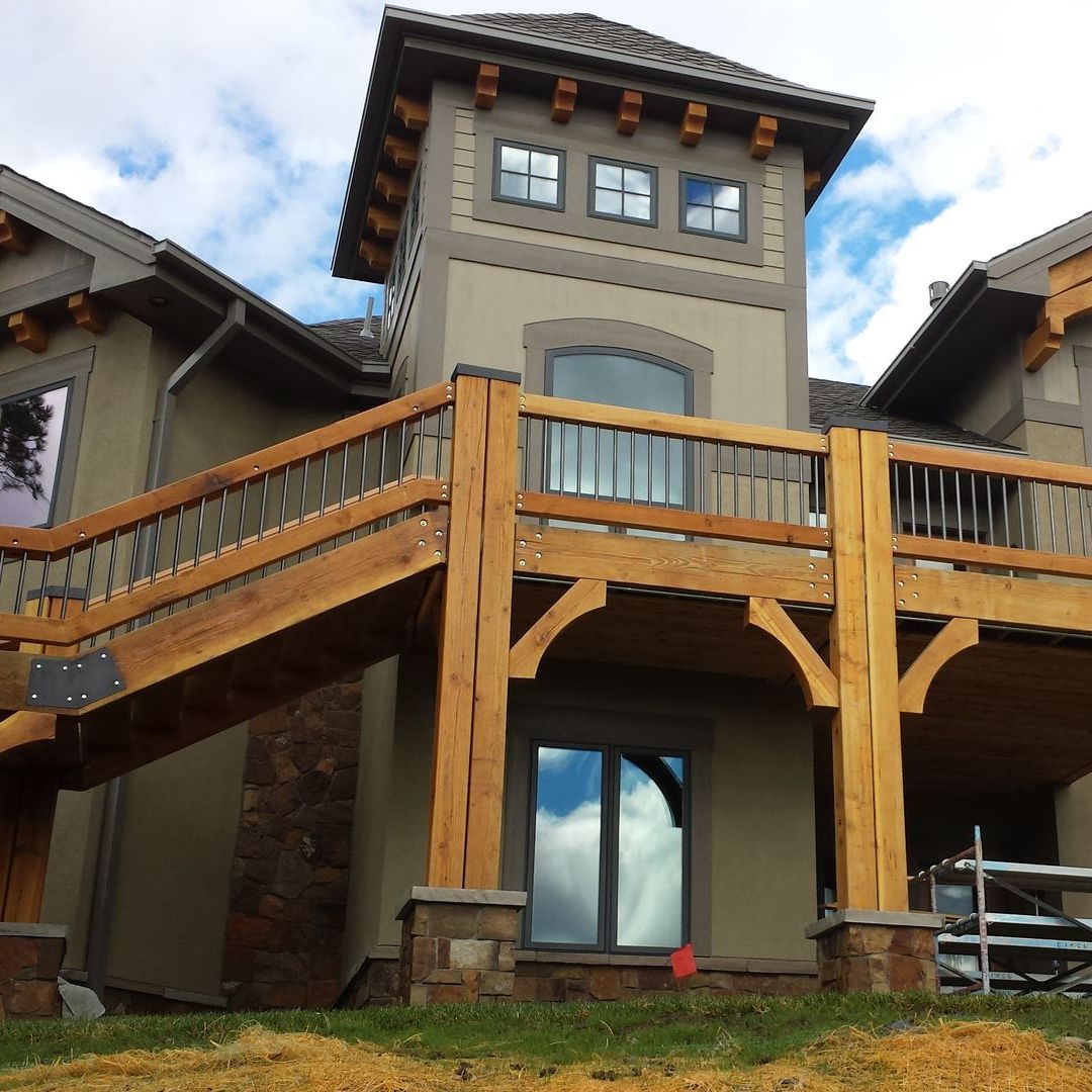 6 Inch Seamless Box Gutters with 4x4 Box Downspout Indian Hills Colorado