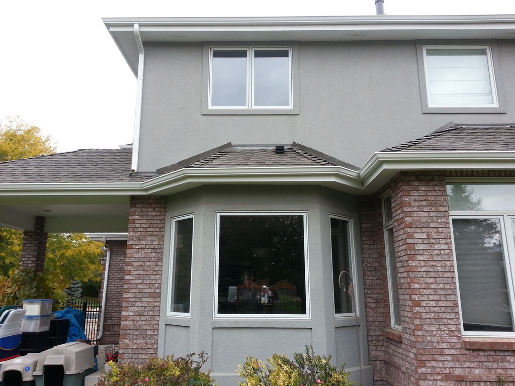 5 Inch K-Style Gutter with 3x4 Downspout In Greeley Colorado