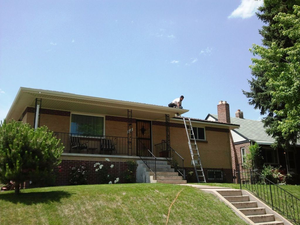 5 Inch K-Style Gutter with 3x4 Downspout In Denver Colorado