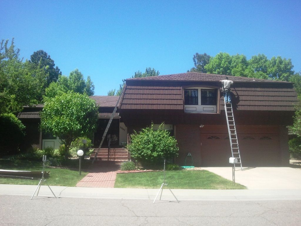 5 Inch K-Style Gutter with 3x4 Downspout In Denver Colorado