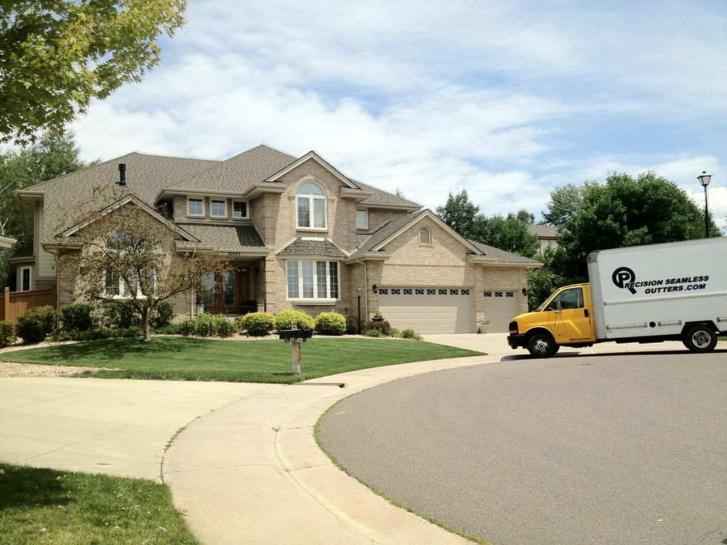 5 Inch K-Style Gutter with 3x4 Downspout In Aurora Colorado