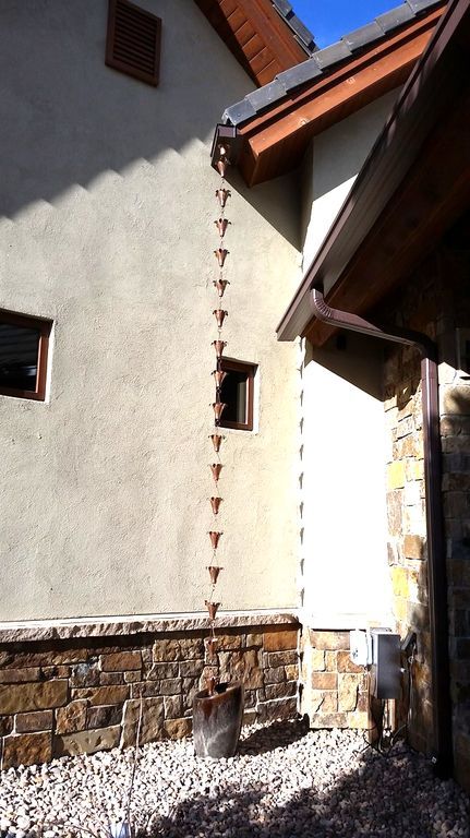 6 Inch Seamless Box Gutters with 3x4 Inch Downspout in Elizabeth Colorado