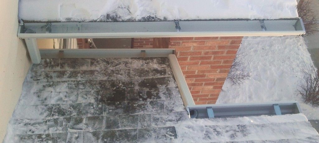 5 Inch K-Style Gutter with 3x4 Downspout In Cherry Creek Colorado