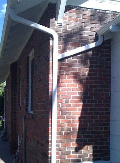 5 Inch K-Style Gutter with 3x4 Downspout In Cherry Creek Colorado