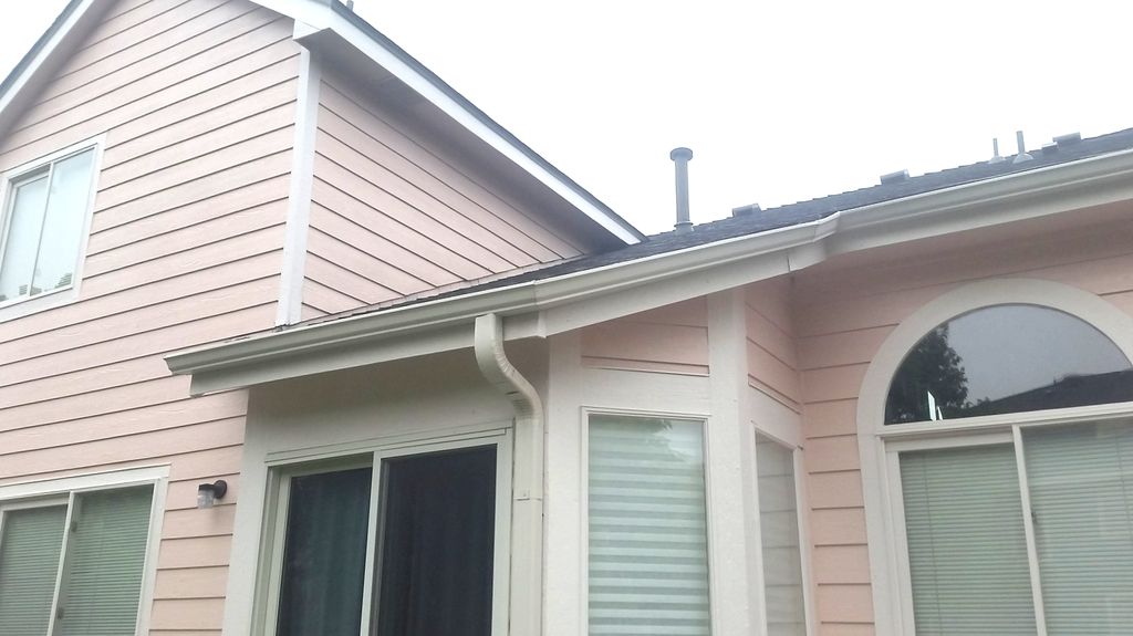 5 Inch K-Style Gutter with 3x4 Downspout In Cherry Creek Colorado