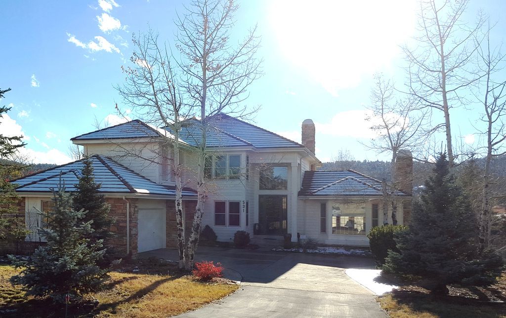 5 Inch K-Style Gutter with 3x4 Downspout In Lookout MT. Colorado