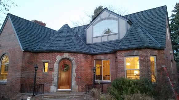 5 Inch K-Style Gutter with 3x4 Downspout In Denver Colorado