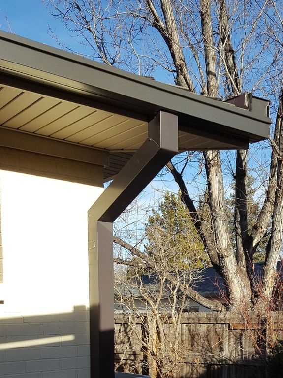 6 Seamless European Style Modern Box Gutters