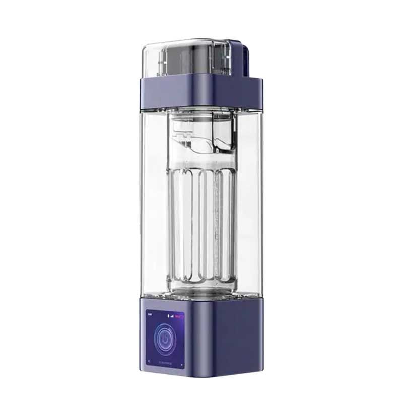 H2 9000 Nano Power – Wasserstoff-Hochdruck-Technologie in einer handlichen 350 ml Flasche mit OLED-Display.