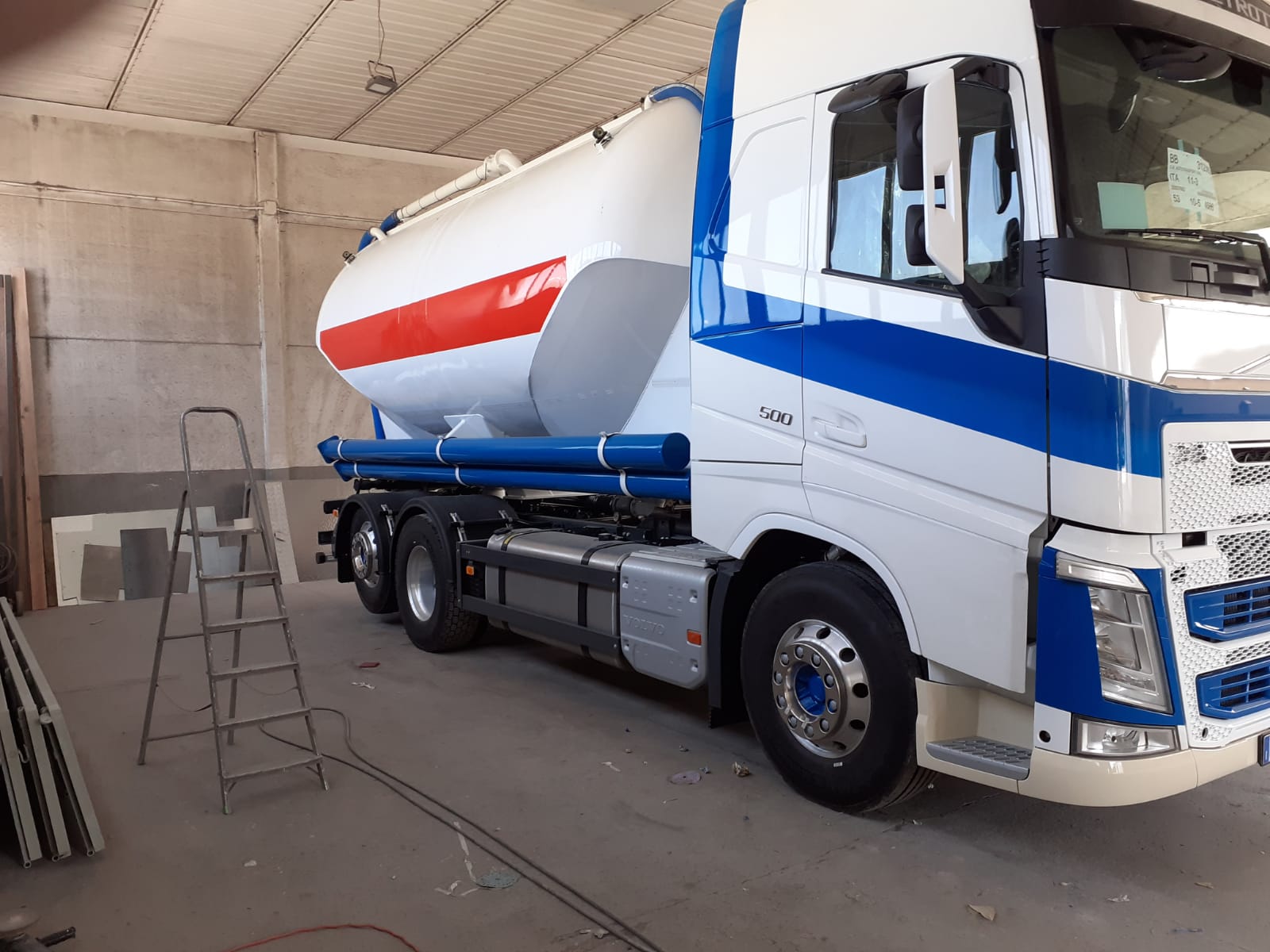 verniciatura autocarri