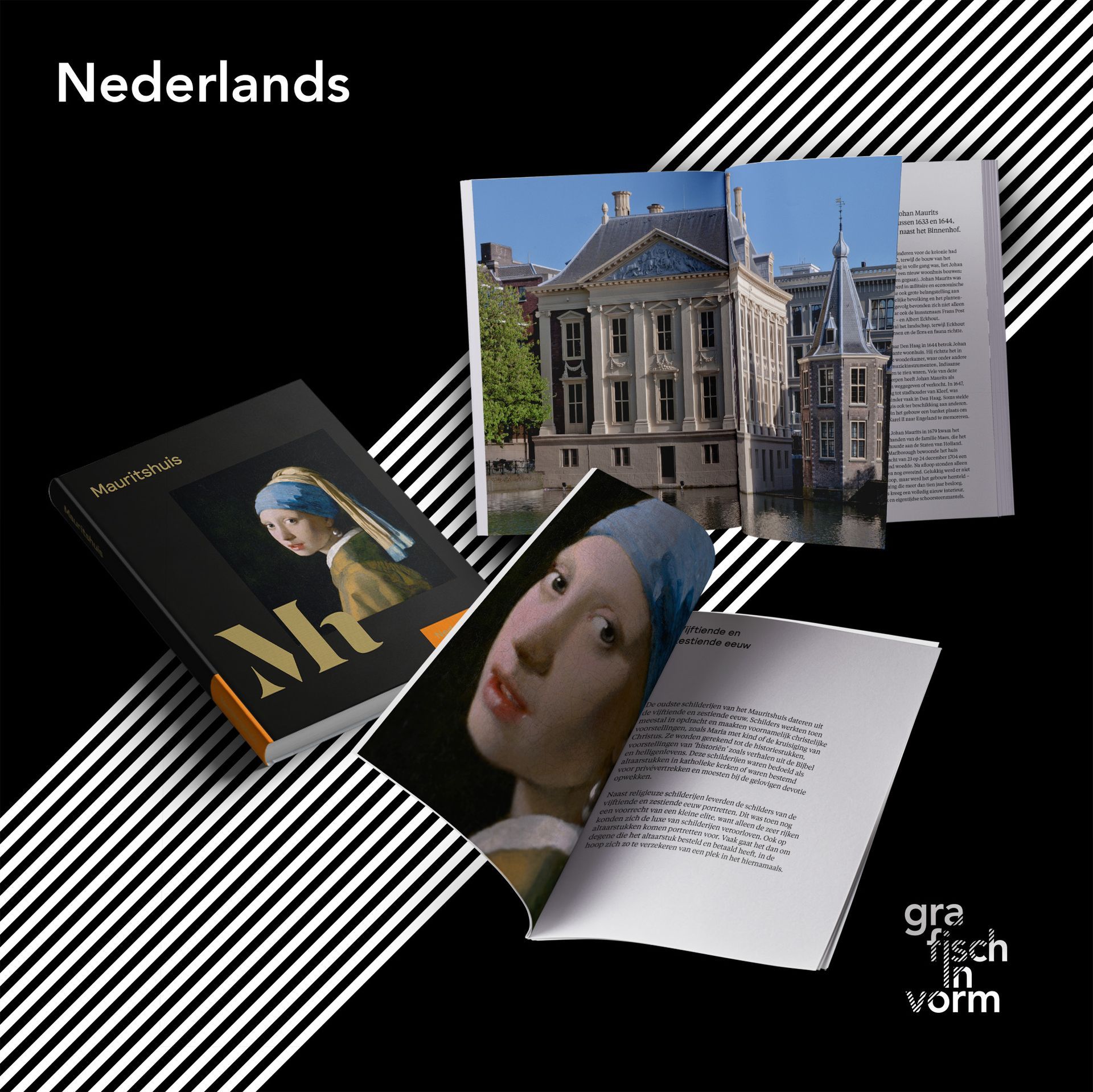 Boeken met Nederlandse teksten; een boek met Vermeers