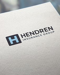 Logo for Hendren Insurance Group: blue 