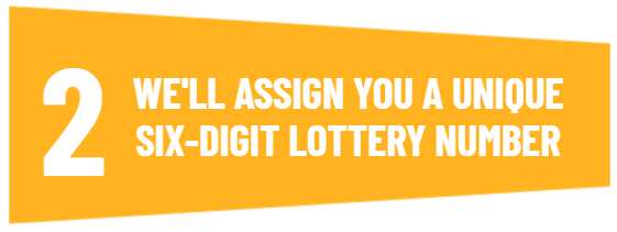 A horizontal yellow banner with a large number 