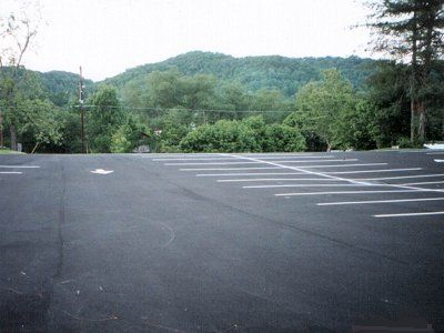 mountains in the town