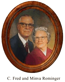 C. Fred & Minva Rominger Portrait