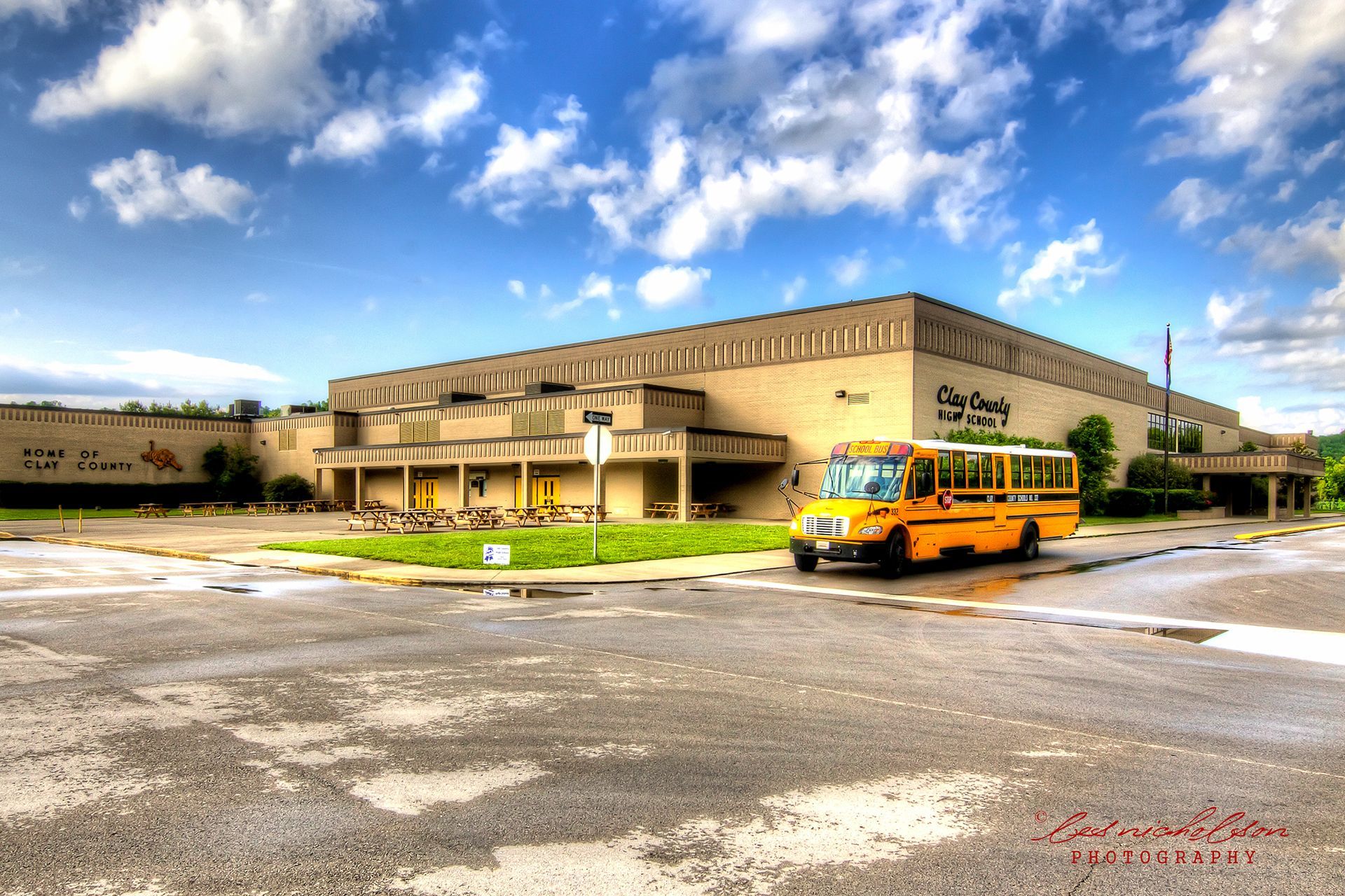 Clay County High School in Kentucky Photo