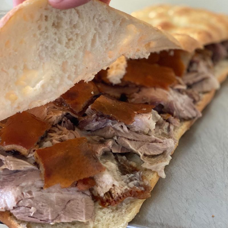 panino con la porchetta