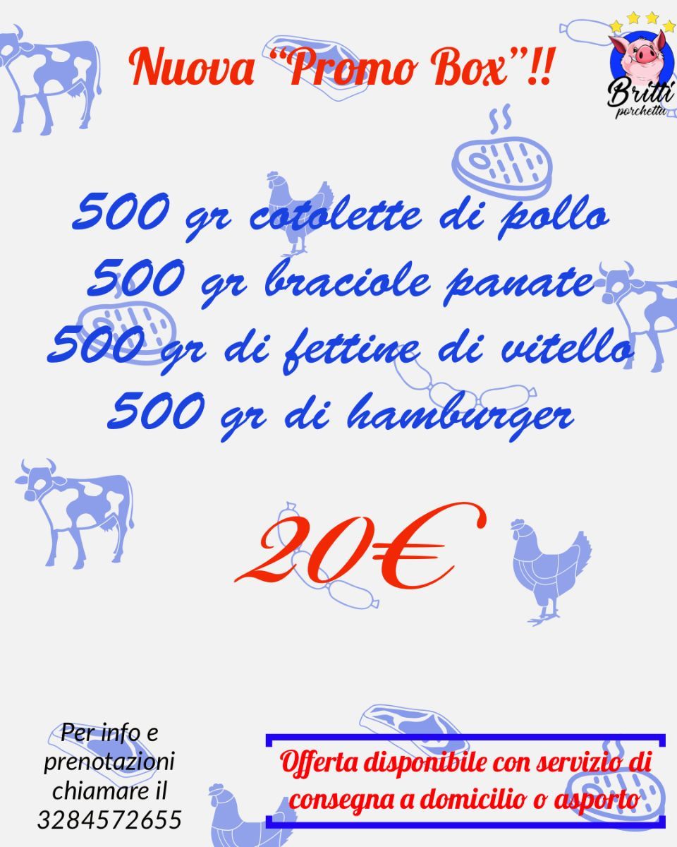 Consegna a domicilio di salumi e cotolette di pollo
