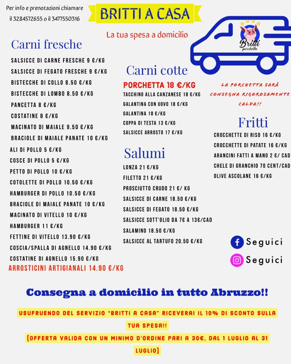 Carne fresca a domicilio