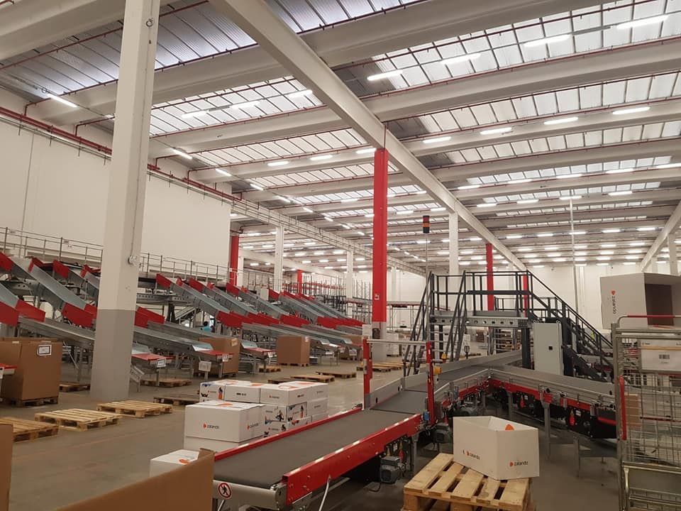 illuminazione industriale