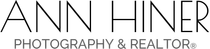 a logo for Ann Hiner Photography and Realtor