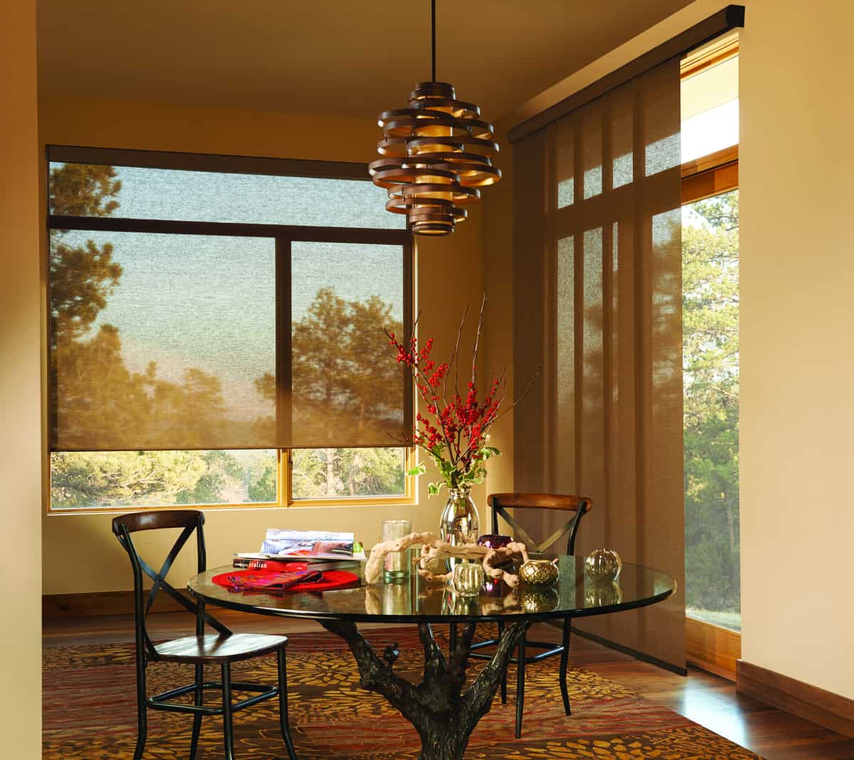 Hunter Douglas Woven Wood Shades for Homes near Billings, Montana (MT) with Benefits like Light Control