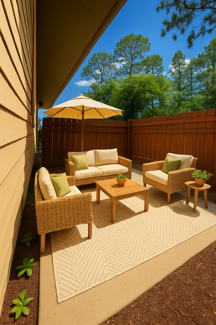 Photo of a patio