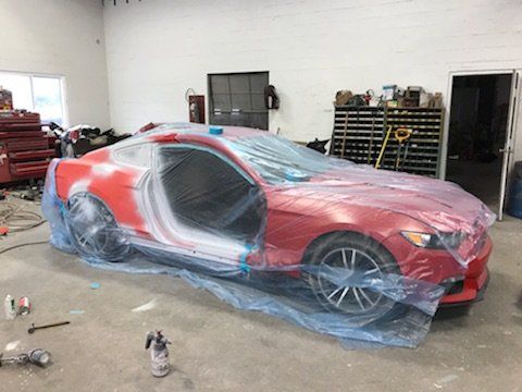 auto custom paint — repaired body auto  in Temperance, MI