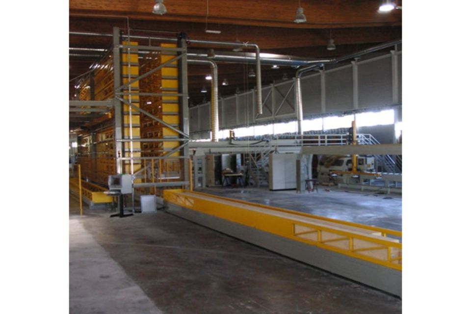 rulliere per la movimentazione di profilati