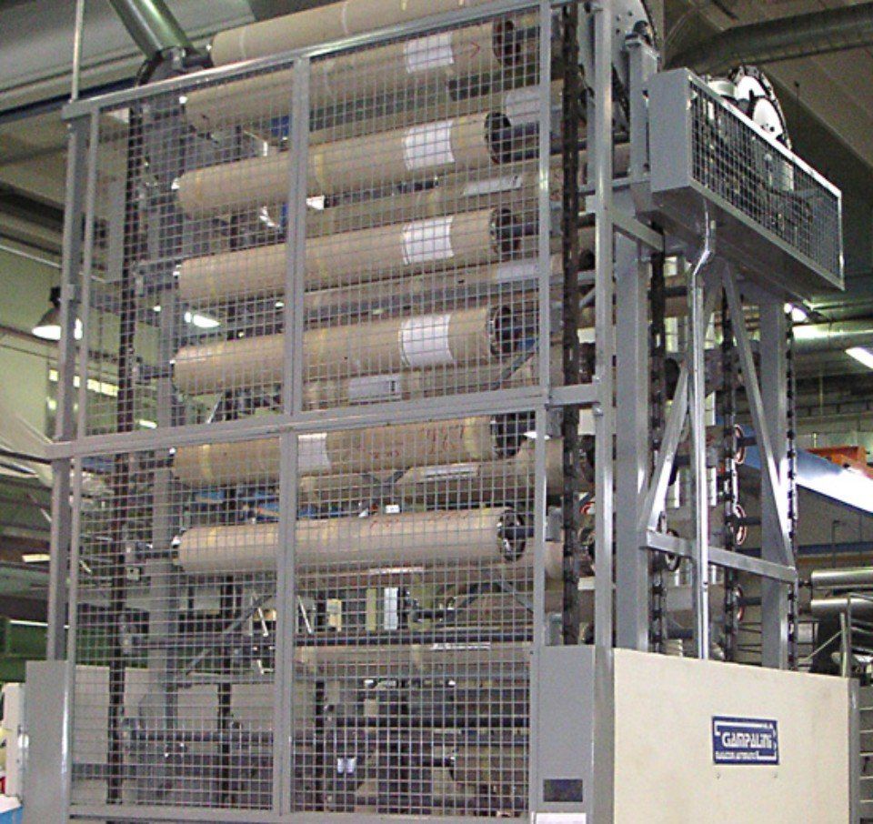 soluzioni per immagazzinare profilati in acciaio