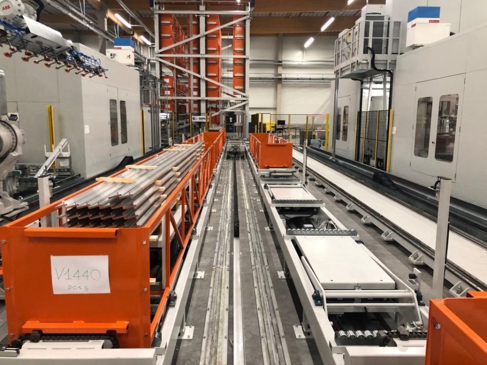 interno del laboratorio della ditta