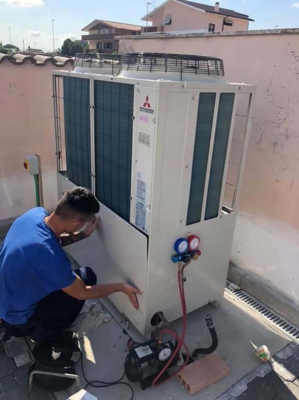 Armadio di centrale termica