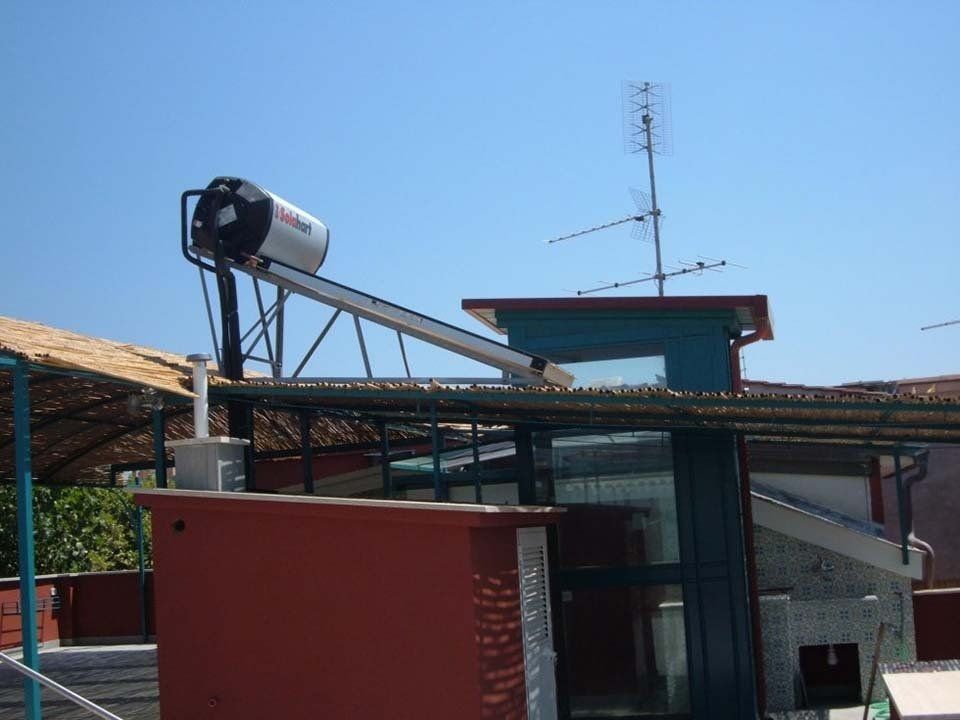 Solare termico a tetto