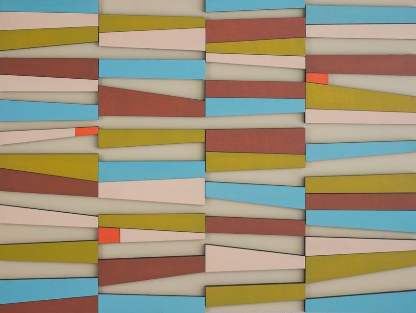 Maria Atanacković, Negotiating Space, a work part of Contrasts, a winter group show at Olivier Cornet Gallery Dublin.