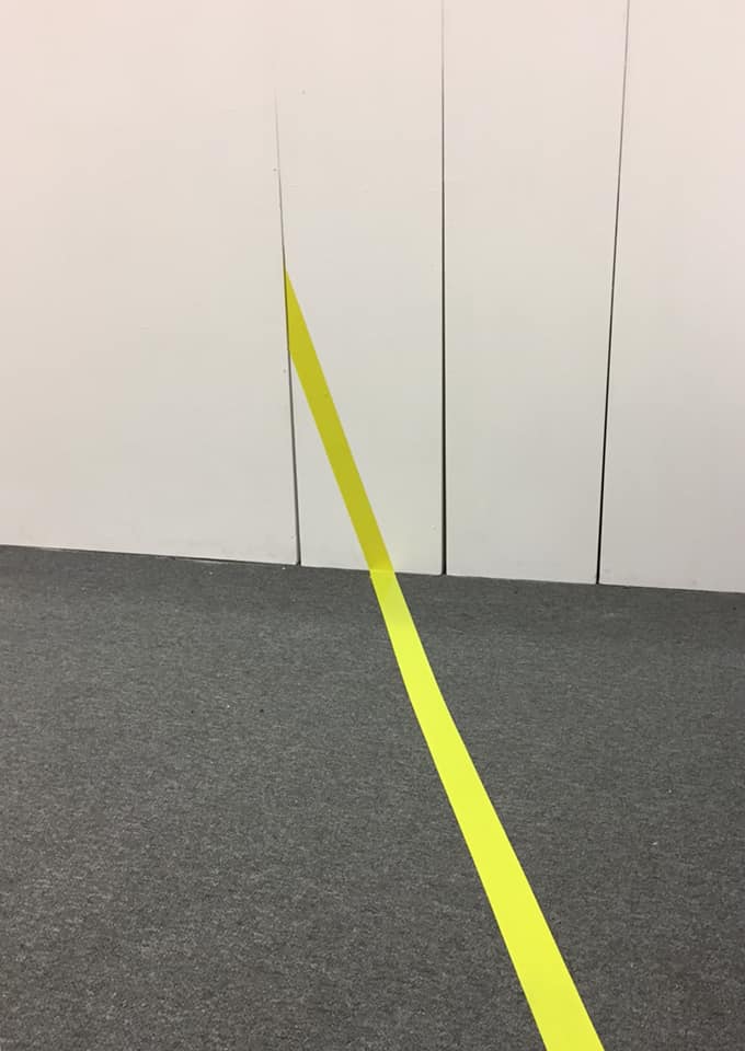 Work of Cycle lanes by Colin Eaton at Olivier Cornet Gallery