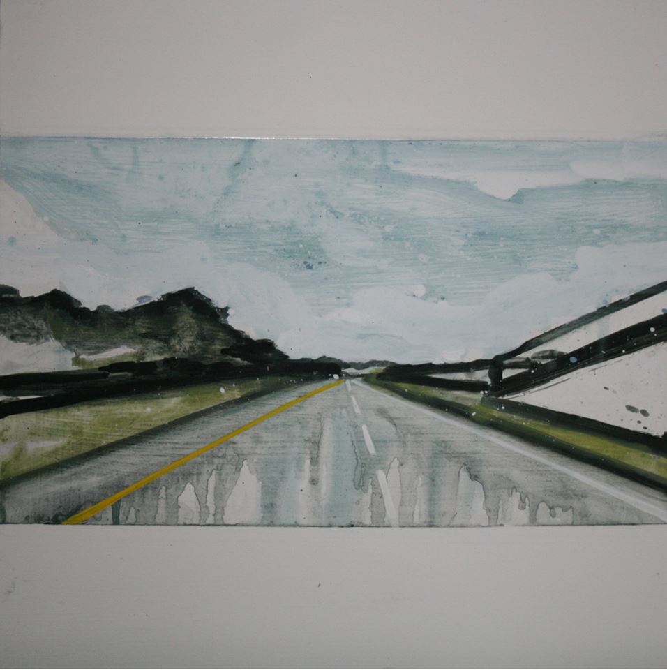 Painting of Untitled III by David Fox at Olivier Cornet Gallery