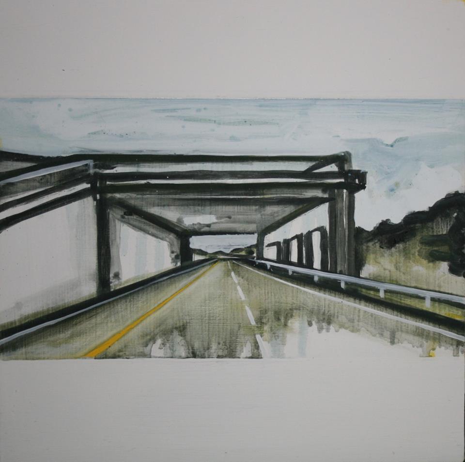 Painting of Untitled IV by David Fox at Olivier Cornet Gallery