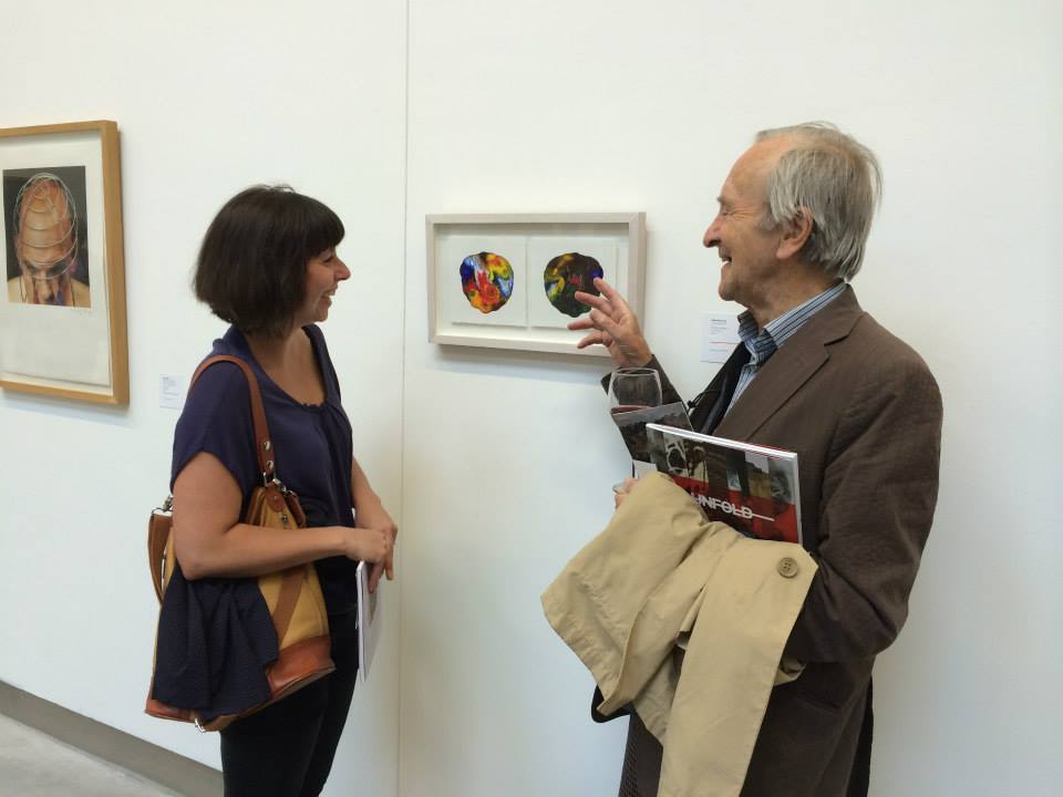 Eliane Polek and Seán Mulcahy, UNFOLD exhibition, RUA RED, 2014