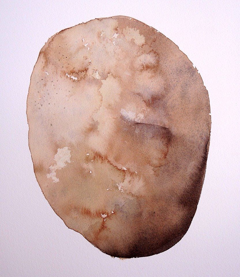 Painting of talisman no.1 by Eoin Mac Lochlainn at Olivier Cornet Gallery