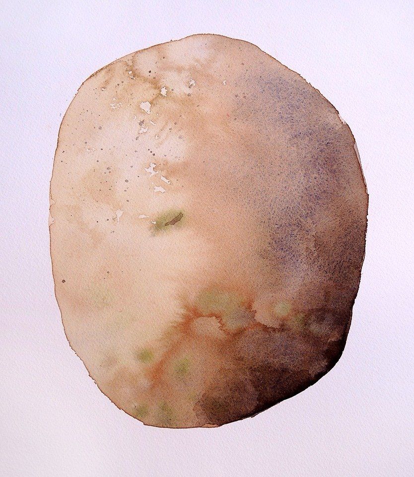 Painting of talisman no.3 by Eoin Mac Lochlainn at Olivier Cornet Gallery