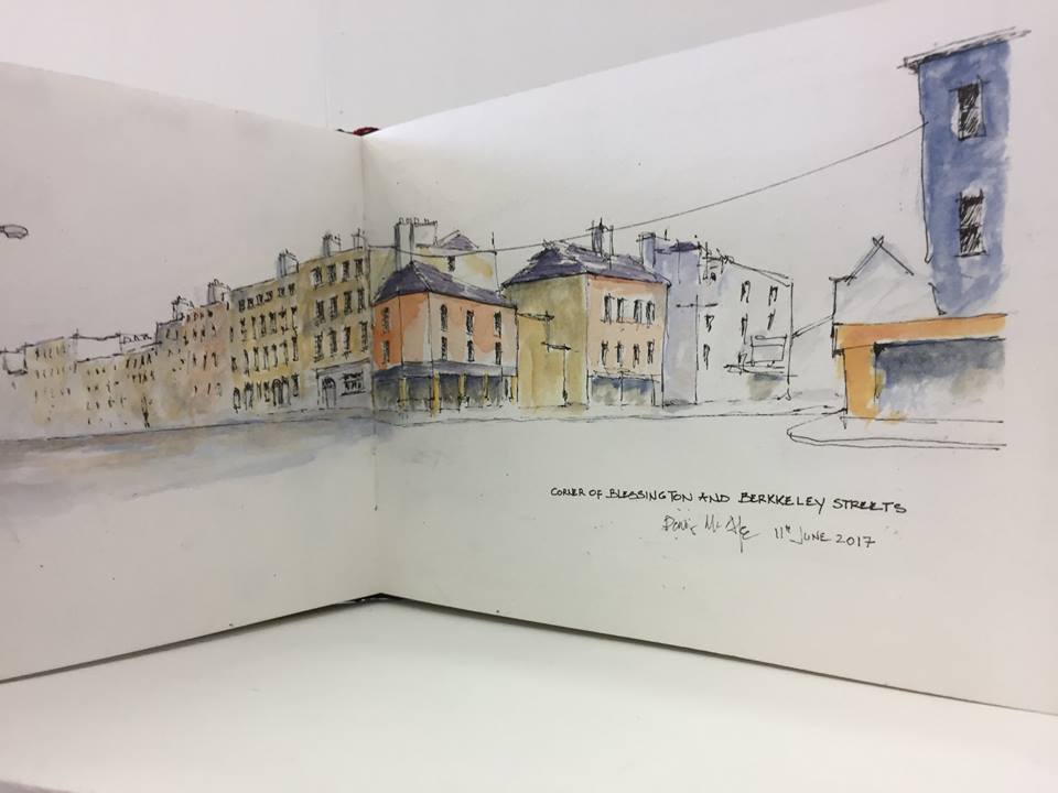 Sketchbook by Pat McAfee at Olivier Cornet Gallery