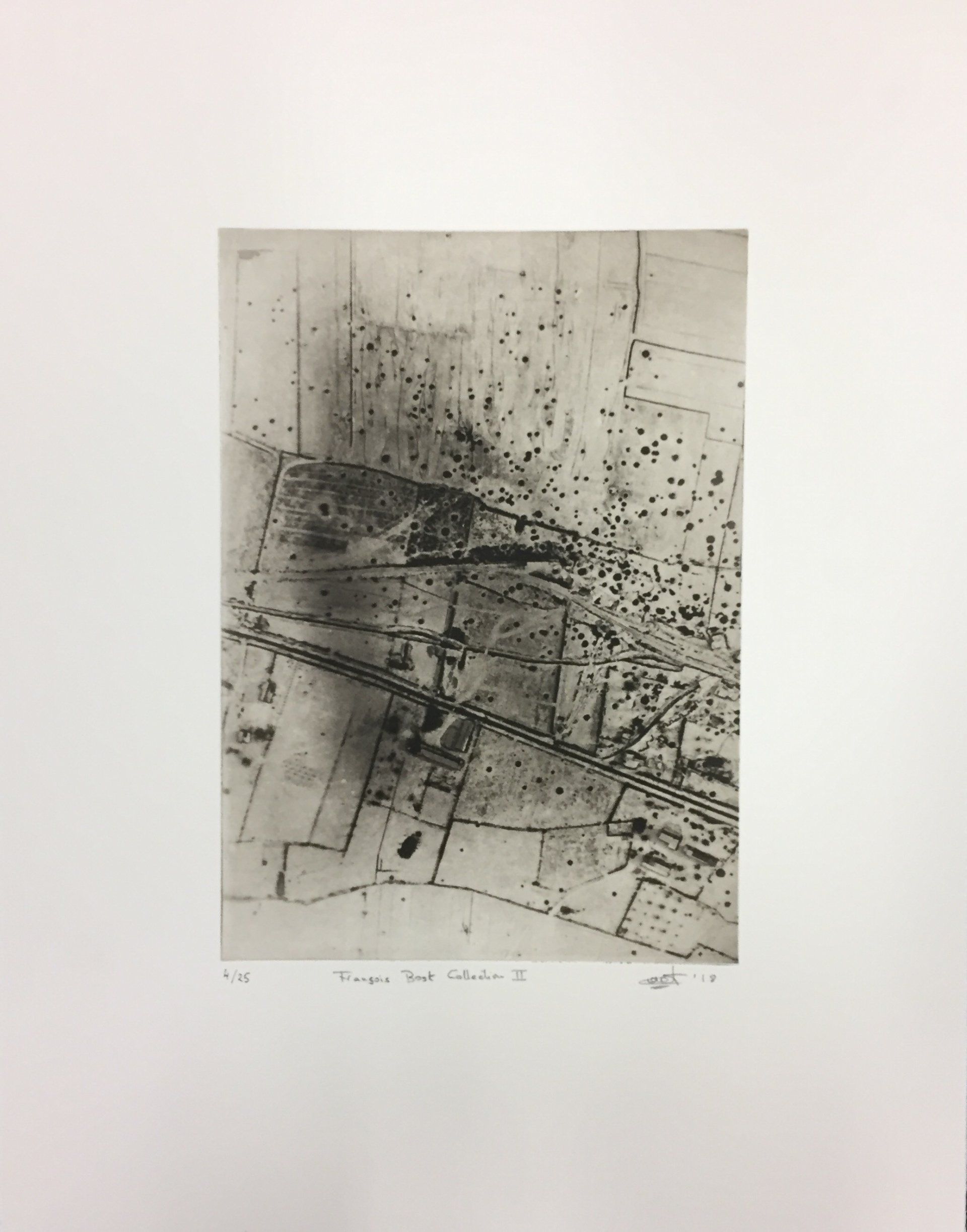 François Bost Collection 2, Boom Belgium, Intaglio by Robert Russell, Olivier Cornet Gallery