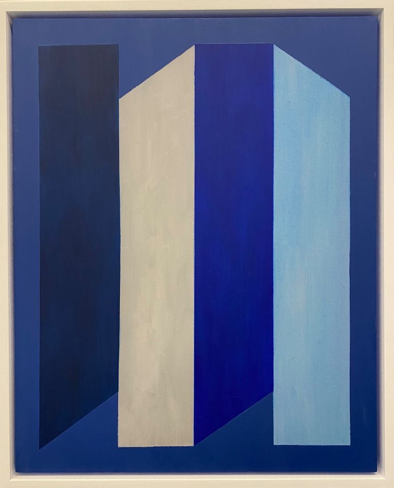 Timeflow 11 by John Fitzsimons, oil on canvas, painting available at Olivier Cornet Gallery Dublin