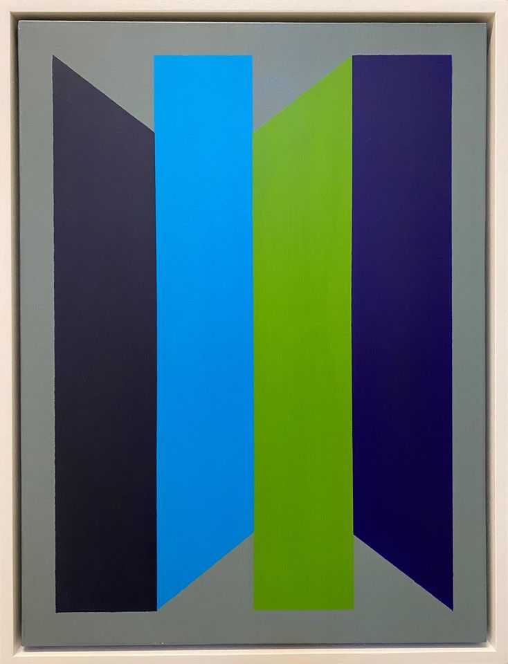 Timeflow 13 by John Fitzsimons, oil on canvas, painting available at Olivier Cornet Gallery Dublin